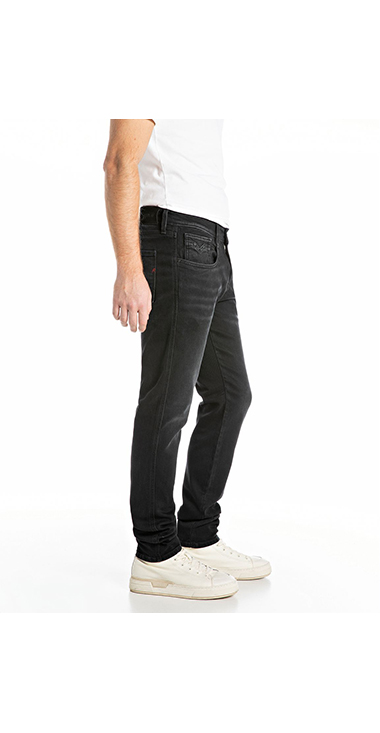 スリムフィットANBASS TOUCH DENIM 詳細画像 ブラック 3